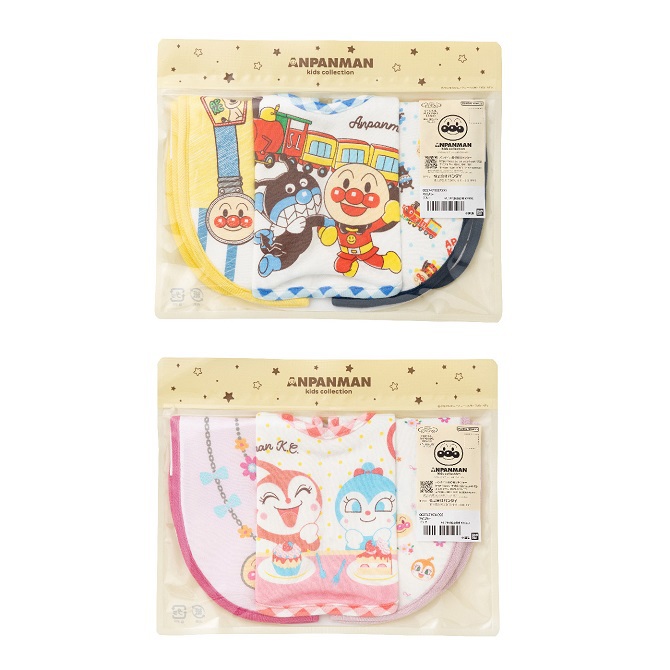 スタイ3点セット｜グッズ＆サービス｜神戸アンパンマンこども