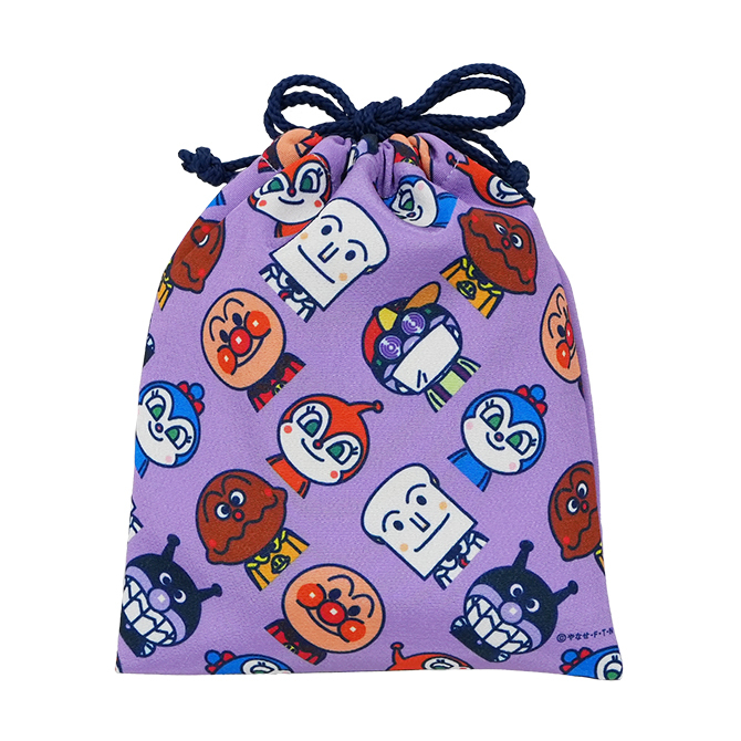 新品　アンパンマンミュージアム　限定　弁当箱　巾着袋　入園準備　幼稚園　保育園 新品 アンパンマンミュージアム 限定 アンパンマン お弁当箱 お