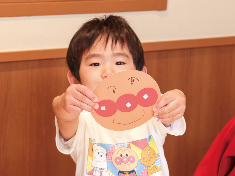アンパンマンのお面工作｜イベント｜神戸アンパンマンこども