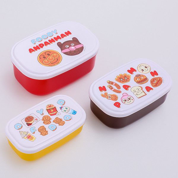 FOODY ANPANMANシール容器3個セット